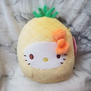 NWT- Hello Kitty Pineapple Squishmallow